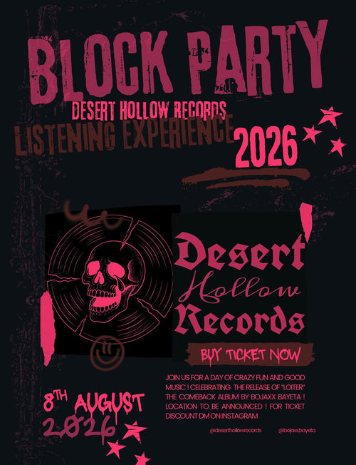 BLOCK PARTY event ticket